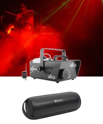 Chauvet DJ H1600 Hurricane 1600 DMX Fog Machine+Remote Timer -25,000 CFM+Speaker - Image 1 of 4