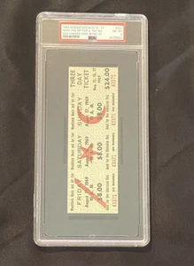 1969 WOODSTOCK FESTIVAL *3-DAY FULL TICKET* UNUSED GRADED PSA *8* NM-MT - Picture 1 of 7