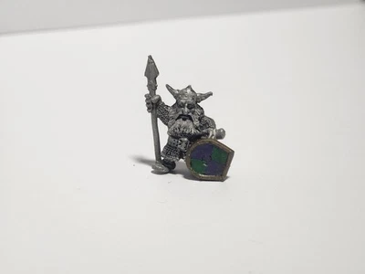 Warhammer/Citadel - Dwarfs - 1987 D2 Norse Dwarf - Gerlok Manfriend - OOP metal - Image 1 of 4
