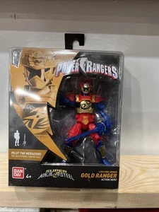 Power Rangers Super Ninja Steel Lion Fire Armor Gold Ranger Figure Levi 43940 - Picture 1 of 3