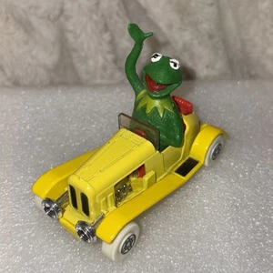 Vintage 1979 Corgi Kermit the Frog In Diecast Metal Car, Jim Henson Muppets - Picture 1 of 11
