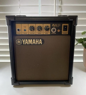 Yamaha BA-10 Portable Solid State Bass Amplifier w/Power Output of 7wts - Image 1 of 4