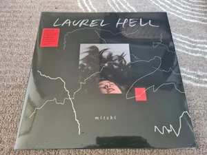 New & Sealed Mitski Laurel Hell Triple Button Transparent Clear & Black Vinyl LP - Picture 1 of 5