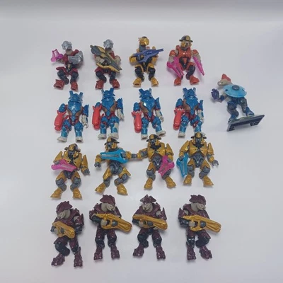 Halo Mega Construx - Covenant Elite Figure Lot w/ Accessories - Image 1 of 4