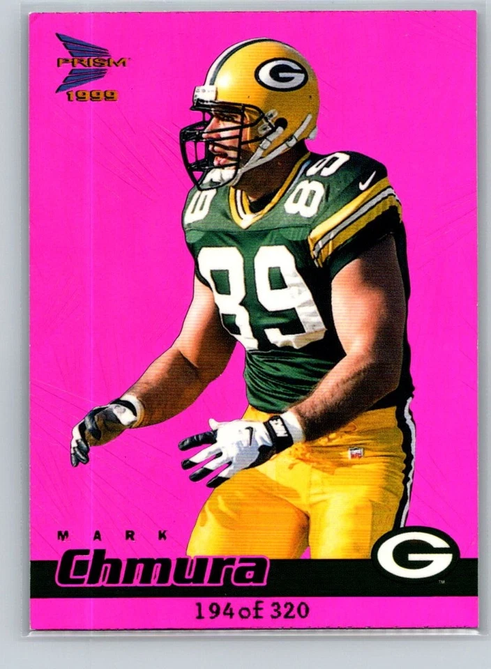 1999 Pacific Prism #55 Mark Chmura Holographic Purple #/320 - Image 1 of 2