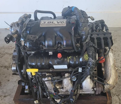 2002-2003 Caravan Town & Country Engine 3.8L 6-230 VIN L 8th digit w/o EGR Valve - Image 1 of 4