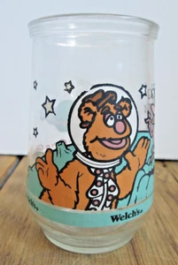 Welch's Jelly Jar Muppets in Space Glass #3 "Fozzie Bear Gets a Giggle" Vintage - Picture 1 of 7