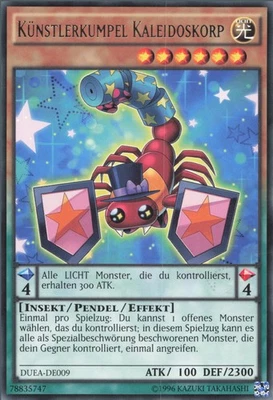 YuGiOh Künstlerkumpel Kaleidoskorp DUEA-DE009 Rare NM 1st - Bild 1 von 2