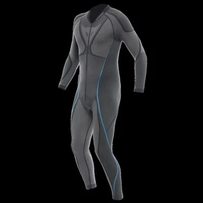 Dainese Dry Suit black blue Gr. M einteilige Funktionswäsche Underall Wäsche - Bild 1 von 4