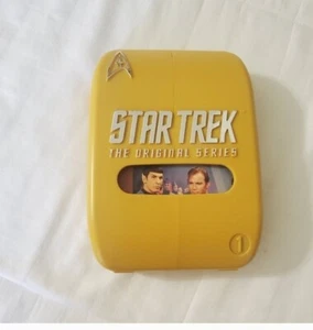 Star Trek The Original Series Season 1 One DVD 8 Disc Set Yellow Clam Shell Case - Picture 1 of 4