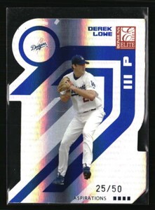 Derek Lowe 2005 Donruss Elite Aspirations Baseball Card #26 25/50