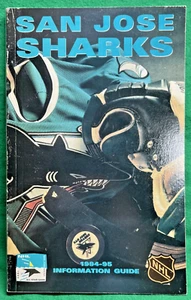 SAN JOSE SHARKS 1994-95 NHL Media Guide - Information Guide - Picture 1 of 7