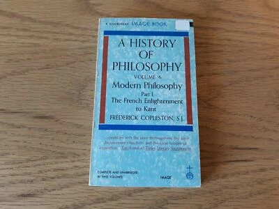 A History of Philosophy Vol 6 Modern Philosophy Part 1 by Frederick Copleston Foto 1 de 4