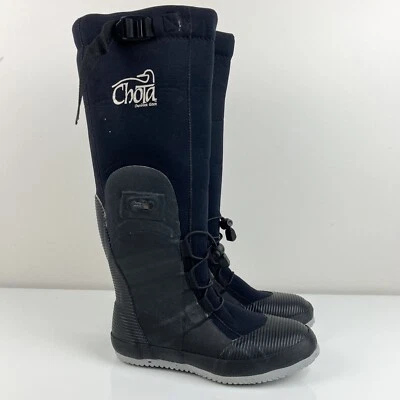 Chota Outdoor Gear Men’s MK200 Tall Black Neoprene Wading Boots Size 6.0 - Image 1 of 4