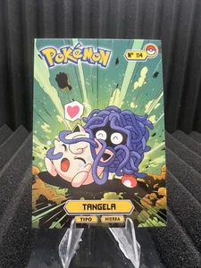 Tangela #114 y Jigglypuff - Base de datos Pokédex 2024 - Tarjeta Pokémon casi nueva - Imagen 1 de 2