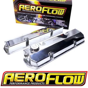 Aeroflow Fabricated Rocker Covers Holden V8 304 355 VN VP VR VS VT Commodore - Picture 1 of 3