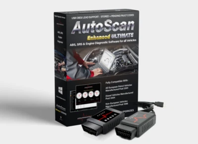 Autoscan Enhanced ULTIMATE OBD2 Car Engine Diagnostic Software Elm327 Bluetooth - Image 1 of 4