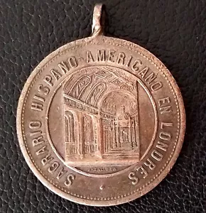 ARGENTINIEN LONDON 1900 ANTIKE FEIERLICHE HOMMAGE AN JESUS CHRISTUS HEILIGTUM HISPANISCH - Bild 1 von 7