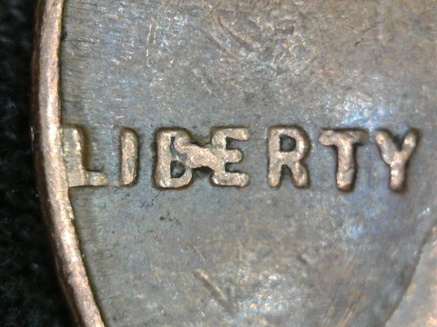 1952 Wheat Cent (BIE Error) Cover