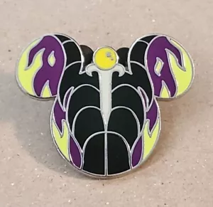Disney 2021 Villains Icons Mystery Set Mickey Head Shaped Maleficent Pin - NEW - Picture 1 of 2
