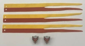 Harry Potter 4768 Zubehör: Tuchflagge 25 x 3 Wimpel, Durmstrang Hirschschild - Bild 1 von 2