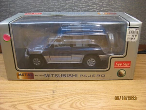1/18 1998 Mitsubishi Pajero von Sunstar in dunkelblau # 1210 (selten gesehenes Modell) - Bild 1 von 21