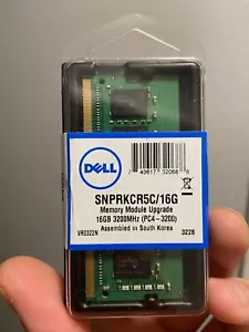Dell SNPRKCR5C/16G Memory Module - 16GB - 3200MHz - DDR4 - Single rank - 1.2V - Photo 1/2