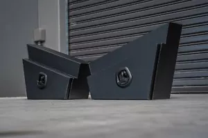 Pair of Aluminium Undertray Toolbox Under Tray Underbody Tool Box UTE Made In AU - Picture 1 of 101