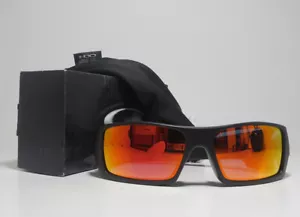 Oakley GasCan Sonnenbrille 9014 26-246 mattschwarz/rote Iridium-Gläser 60 mm - Bild 1 von 3