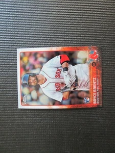 2015 Topps Chrome Bryce Brentz #69 Boston Red Sox - Picture 1 of 2