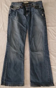 Womens Buckle BKE Denim Light Wash Star 18 Stretch Jeans Size 29 Distressed - Picture 1 of 8