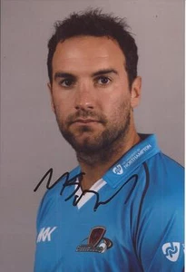 NORTHAMPTONSHIRE * MATTHEW SPREIGEL SIGNED 6x4 PORTRAIT PHOTO+COA - Picture 1 of 1
