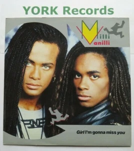 MILLI VANILLI - Girl I'm Gonna Miss You - Ex Con 7" Single Cooltempo COOL 191 - Picture 1 of 1