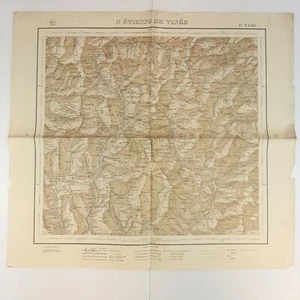 Carte Géographique, Carte Militaire - S.Étienne De Tinée - France - Bild 1 von 6