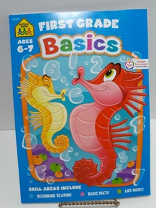 School Zone: First Grade Basics-Ages 6-7 (64 pages) - Bild 1 von 2