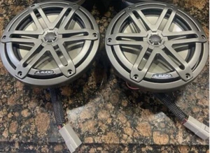 JL Audio Marine 7.7" Marine Speakers ZD-M3-770x-S-Gm-i Gun Metal Sport Grilles - Picture 1 of 8
