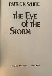 The eye of the storm by Patrick White (1974) Hardcover First Edition - Bild 1 von 8