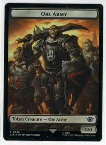 Magic The Gathering Herr der Ringe Ork Armee 0006 Essen 0009 Folie - Bild 1 von 2