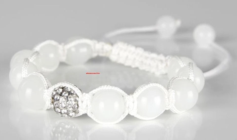 Shamballa Armband Perlen Glücksbringer Fussball Nationalmannschaft EM 3 - Bild 1 von 1