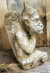 Statua chiesa vintage Notre-Dame Gargoyle - Foto 1 di 4
