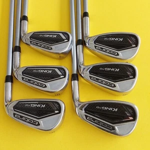 KIng Cobra F8 iron set 5 to PW Graphite ROGUE PRO 65 Reg Flex EXCELLENT - Picture 1 of 7