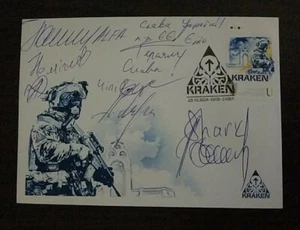 RARE STAMPS War in Ukraine 2024 "Main Intelligence Directorate"🇺🇦 FDC. KRAKEN  - Picture 1 of 24