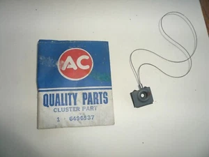 AC Quality Parts P/N 6496537 Cluster Part - NOS - Foto 1 di 1