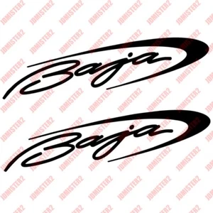Baja Boat Decals Baja Graphic Vinyl Stickers - Any Color - Picture 1 of 1