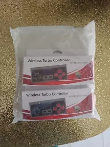 Wireless game controller for NES mini classic gaming system w/ built in turbo - Picture 1 of 1