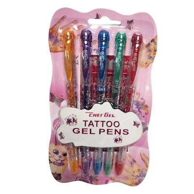 DIVAS WORLD Tattoo Gelstifte Temporär Waschbar Körperkunst Farben Einzelpack / 3er Pack