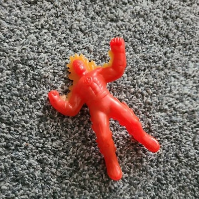 Figura de acción de McDonald's Human Torch 2010 4,5" #6 Fantastic 4 Four Marvel Comics Foto 1 de 4