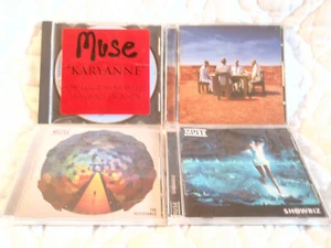 MUSE 4 CD LOT SHOWBIZ + BLACK HOLES AND REVELATIONS + KARYANNE + THE RESISTANCE - Picture 1 of 9