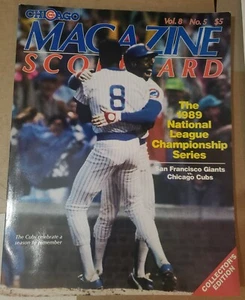 1989 NLCS Chicago Cubs vs San Francisco Giants Collector's Edition Program - Picture 1 of 6