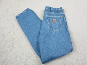 Vintage Carhartt Jeans Erwachsene W 36 L 34 Blau Straight Relaxed Fit Denim Herren 90s - Bild 1 von 18
